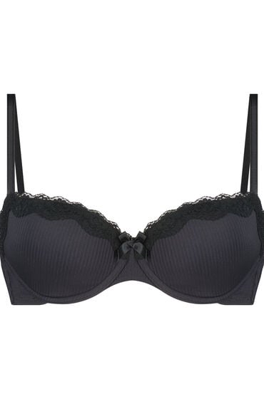 Thumbnail - Hunkemöller Vorgeformter Bügel-BH Lola Schwarz