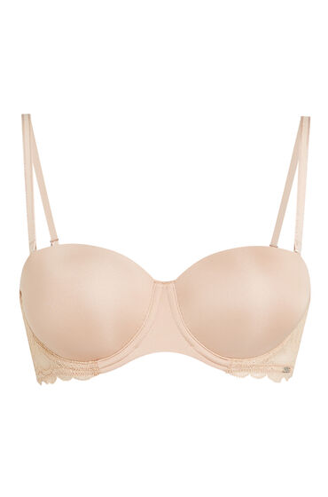 Thumbnail - Hunkemöller Vorgeformter Bügel-BH Angie, strapless Beige