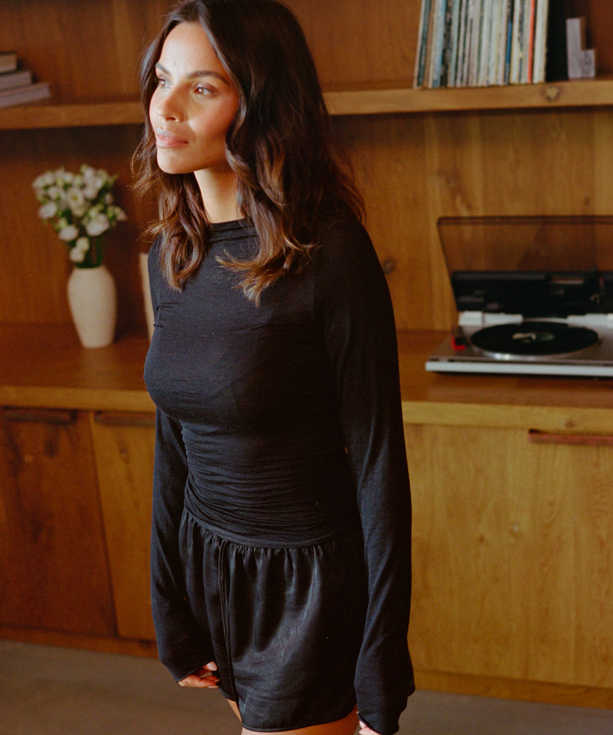 Satin-Shorts Minimal