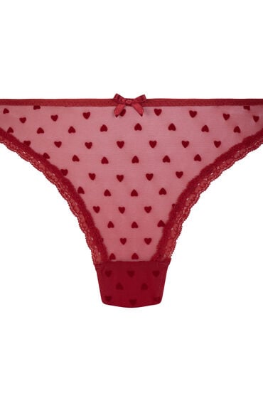 Thumbnail - Hunkemöller String Phoebe Rot