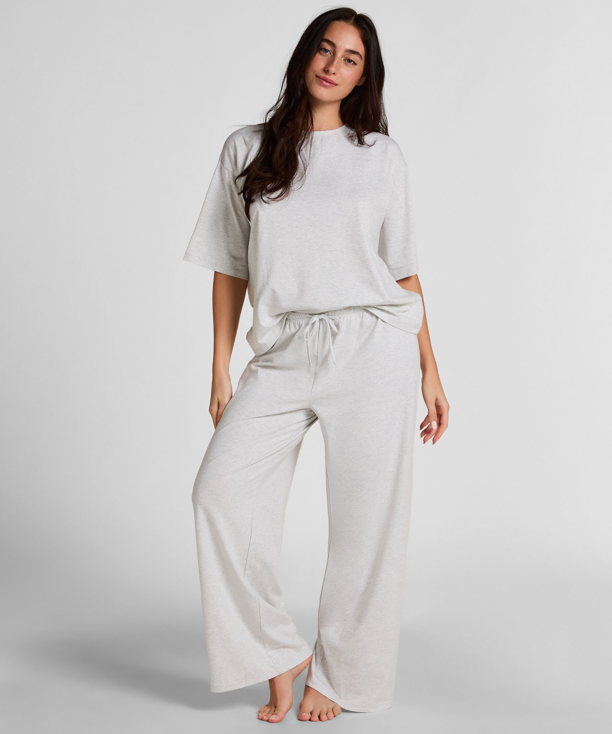 Pyjama Hose Loose, Grau