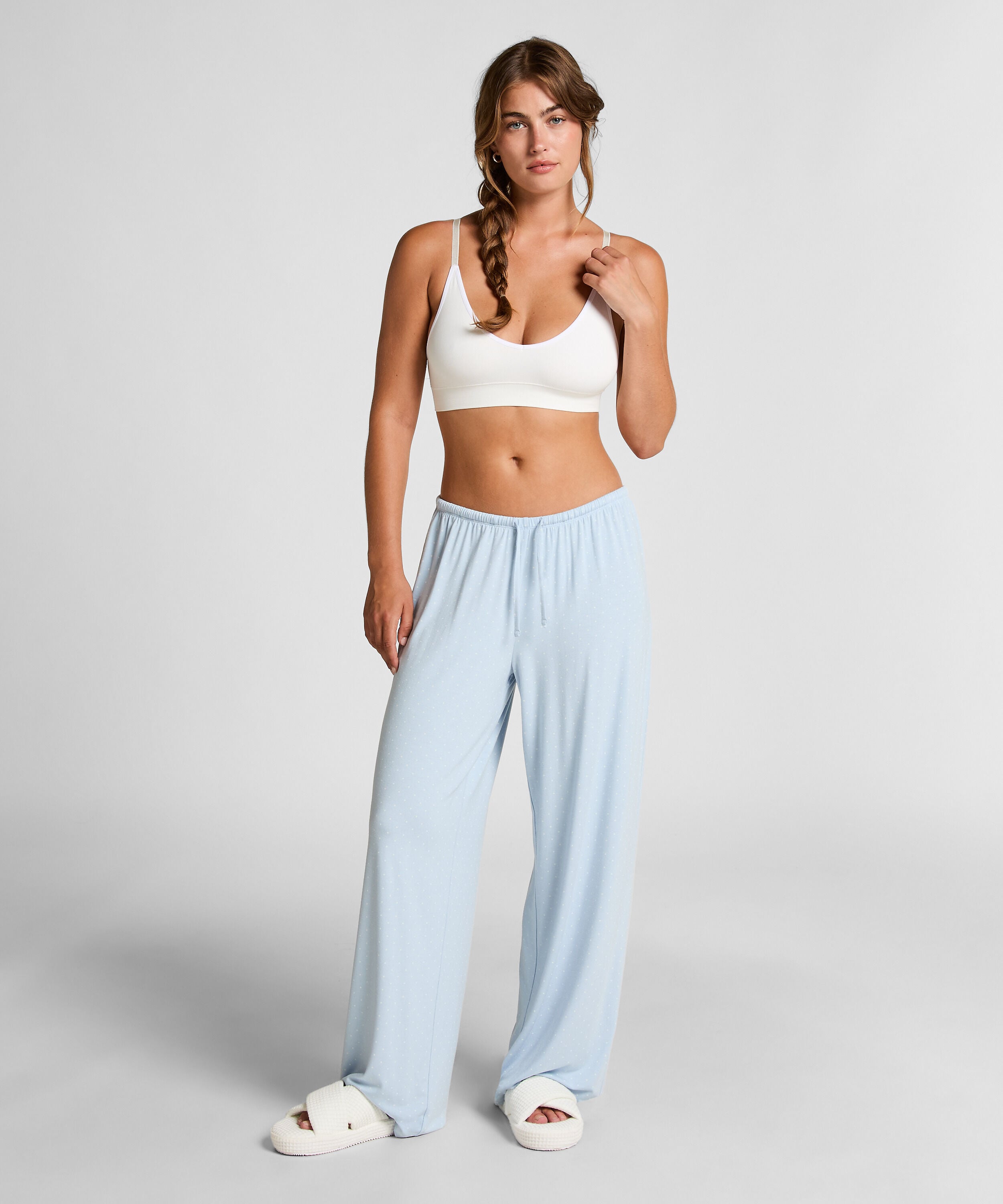 Jersey-Hose, Blau Jersey-Hose, Blau
