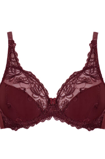 Thumbnail - Hunkemöller Unwattierter Bügel-BH Diva Rot