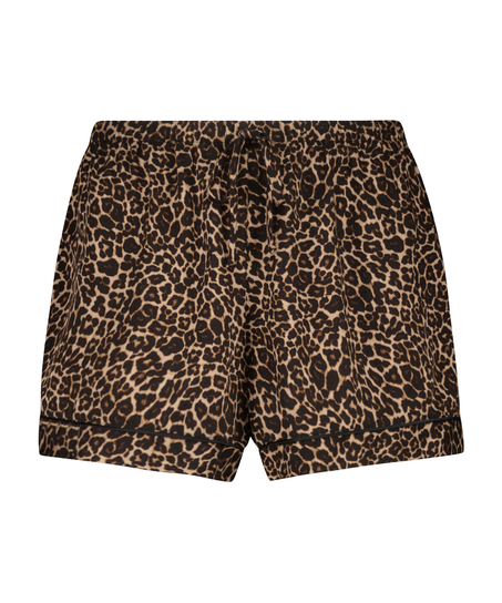 Pyjama-Shorts, Schwarz