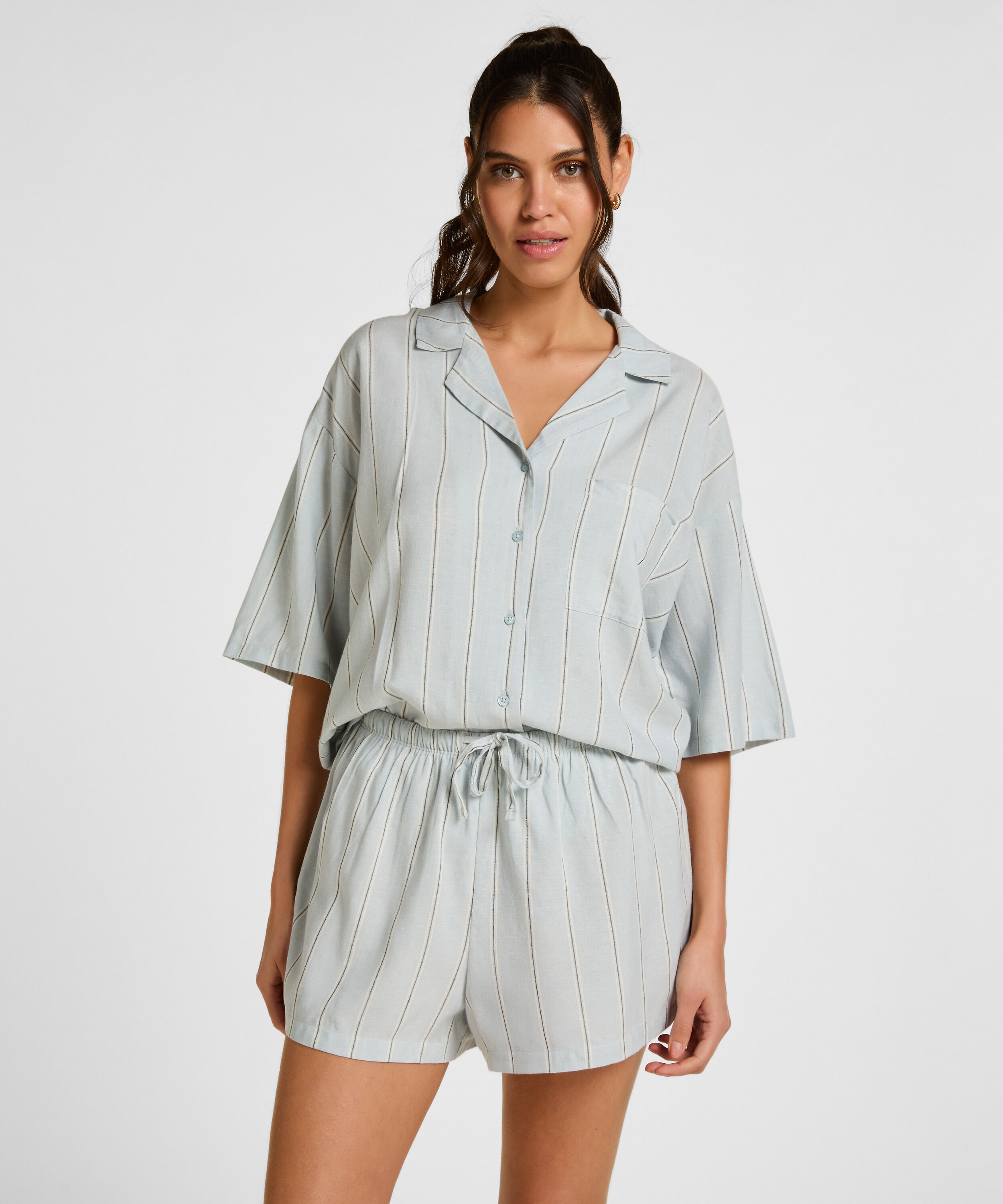 Leinen-Shorts