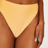 Bikini-Unterteil mit hohem Beinausschnitt Riviera, Orange