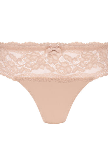 Thumbnail - Hunkemöller Boxerstring Florence Beige