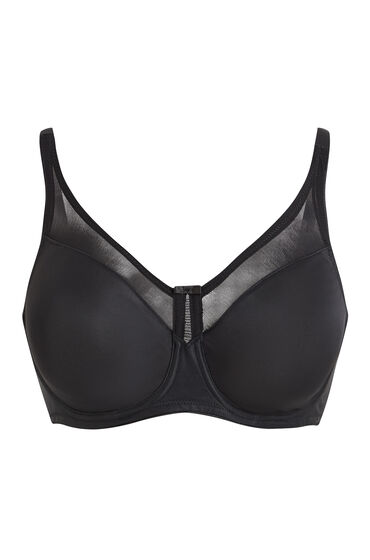 Thumbnail - Hunkemöller Unwattierter Minimizer-Bügel-BH Nina Schwarz