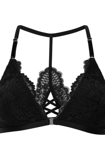 Thumbnail - Hunkemöller Triangel-Bralette Whitney Schwarz