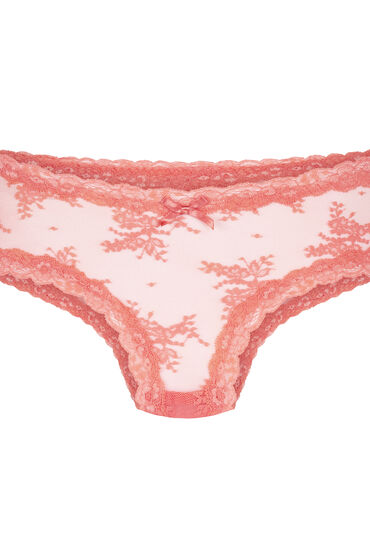 Thumbnail - Hunkemöller Brazilian V-shape Mesh Orange