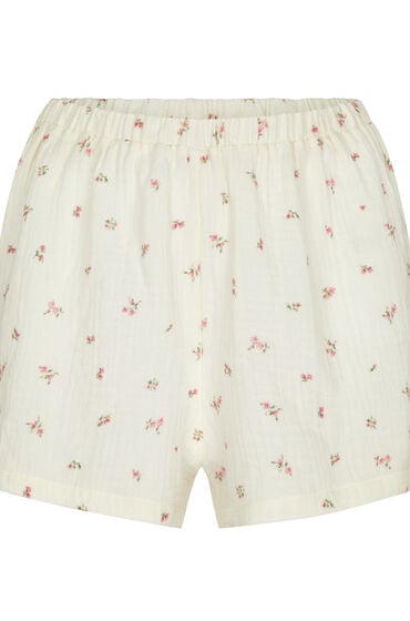 Thumbnail - Hunkemöller Musselin-Shorts Weiß