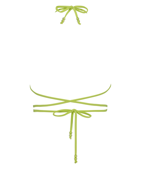 Triangel-Bikinioberteil Wild, grün