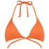 Triangle-Bikini-Oberteil Fire, Orange