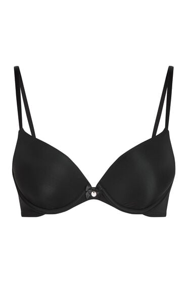 Thumbnail - Hunkemöller Vorgeformter Bügel-BH Plunge Schwarz