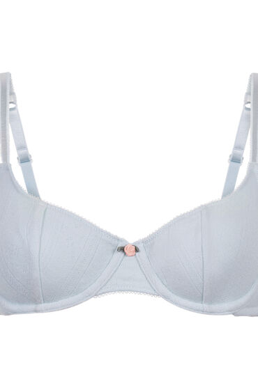 Thumbnail - Hunkemöller Pointelle Unwattierter Bügel-BH Blau