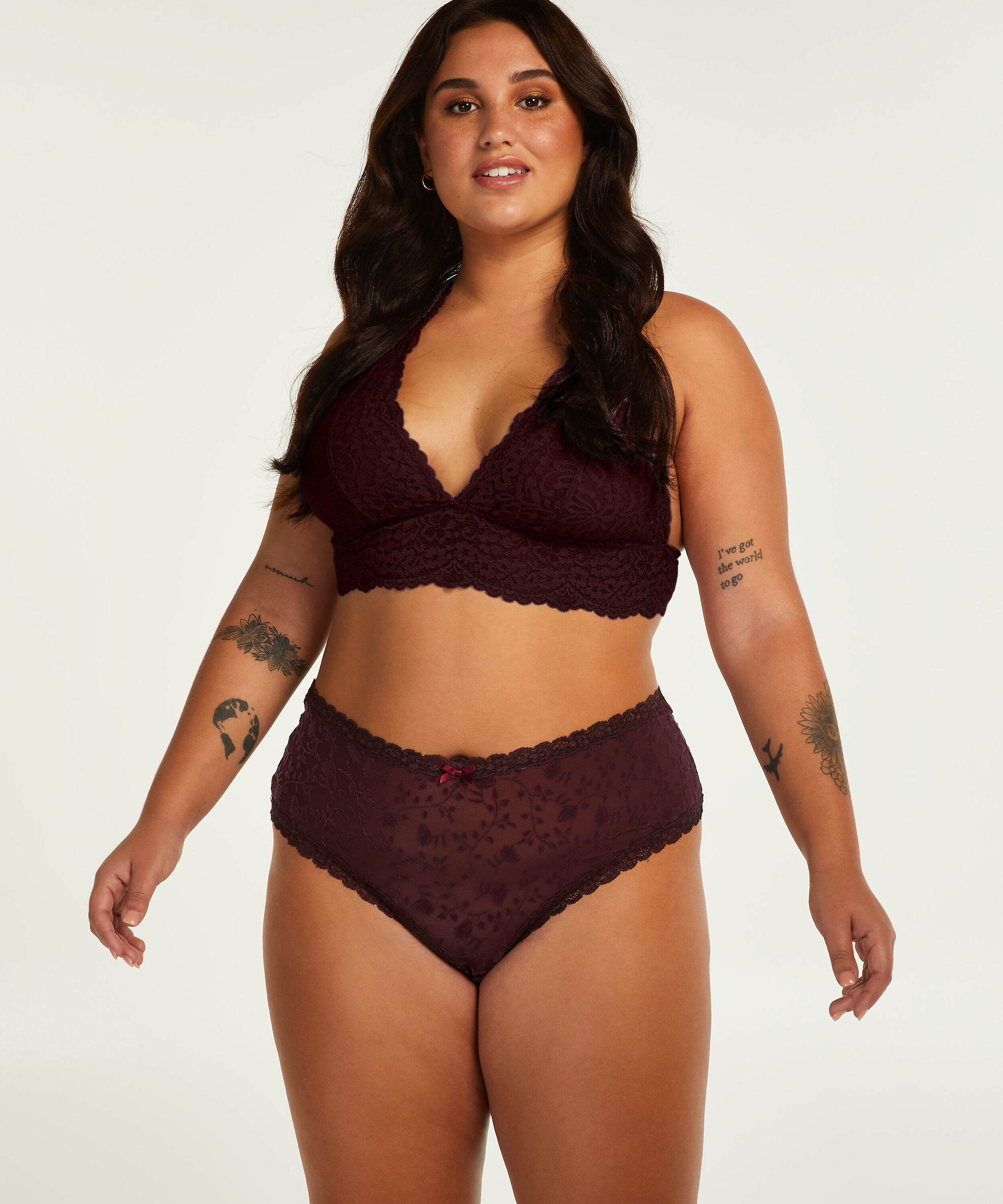 Brazilian V-Shape Curvy, Rot