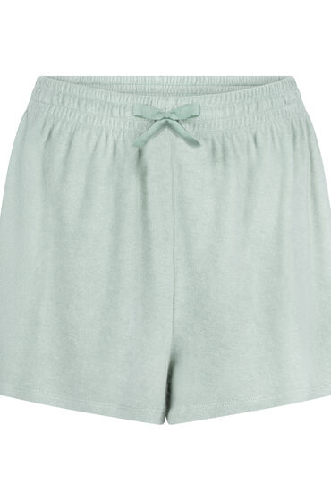 Thumbnail - Hunkemöller Shorts mit Handtuch-Textur Grün