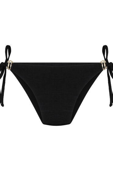 Thumbnail - Hunkemöller Tanga mit hohem Beinausschnitt Bahamas Schwarz