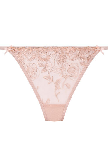 Thumbnail - Hunkemöller String mit hohem Beinausschnitt Hallie Rosa