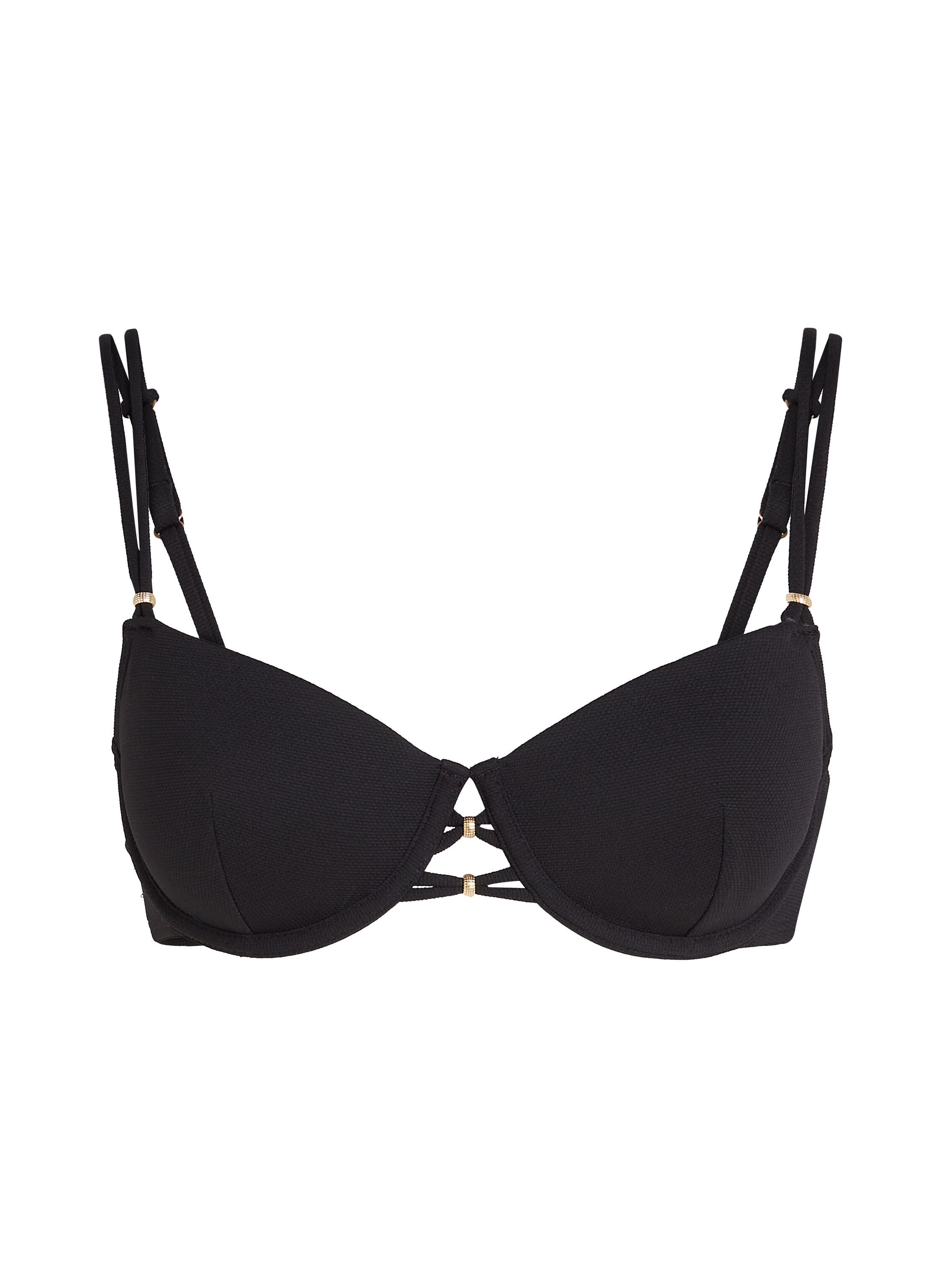 Bikini-Oberteil Holbox, Schwarz Bikini-Oberteil Holbox, Schwarz