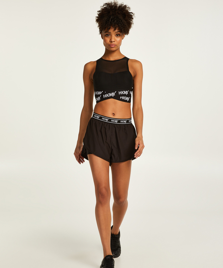 HKMX Sport-Shorts, Schwarz