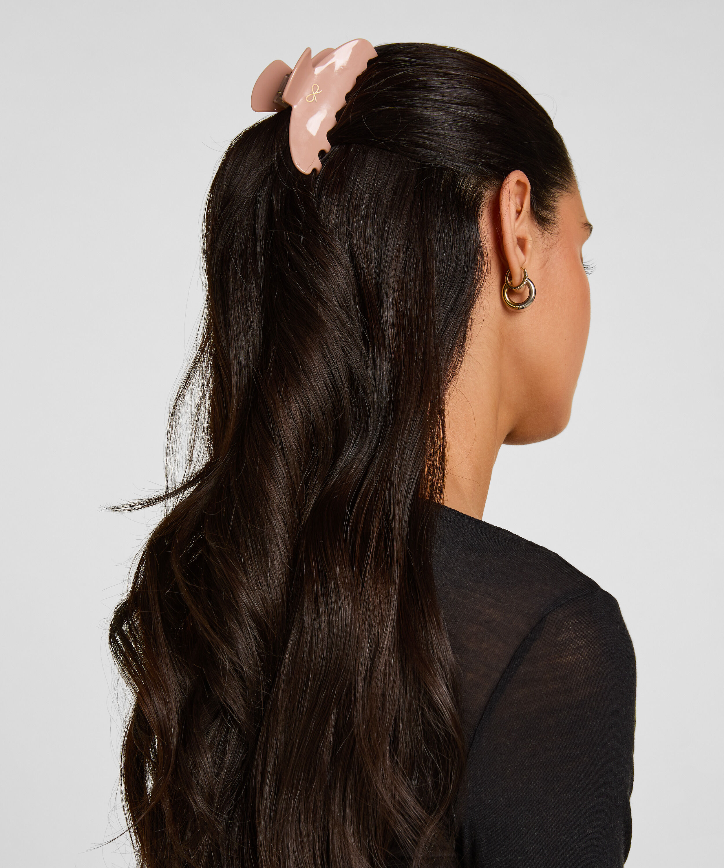 Haarclip, Rosa Haarclip, Rosa