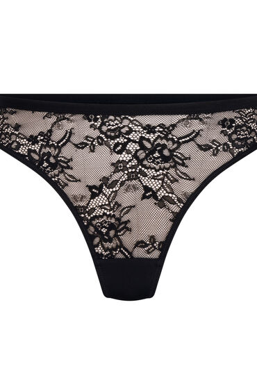 Thumbnail - Hunkemöller String Lea Schwarz