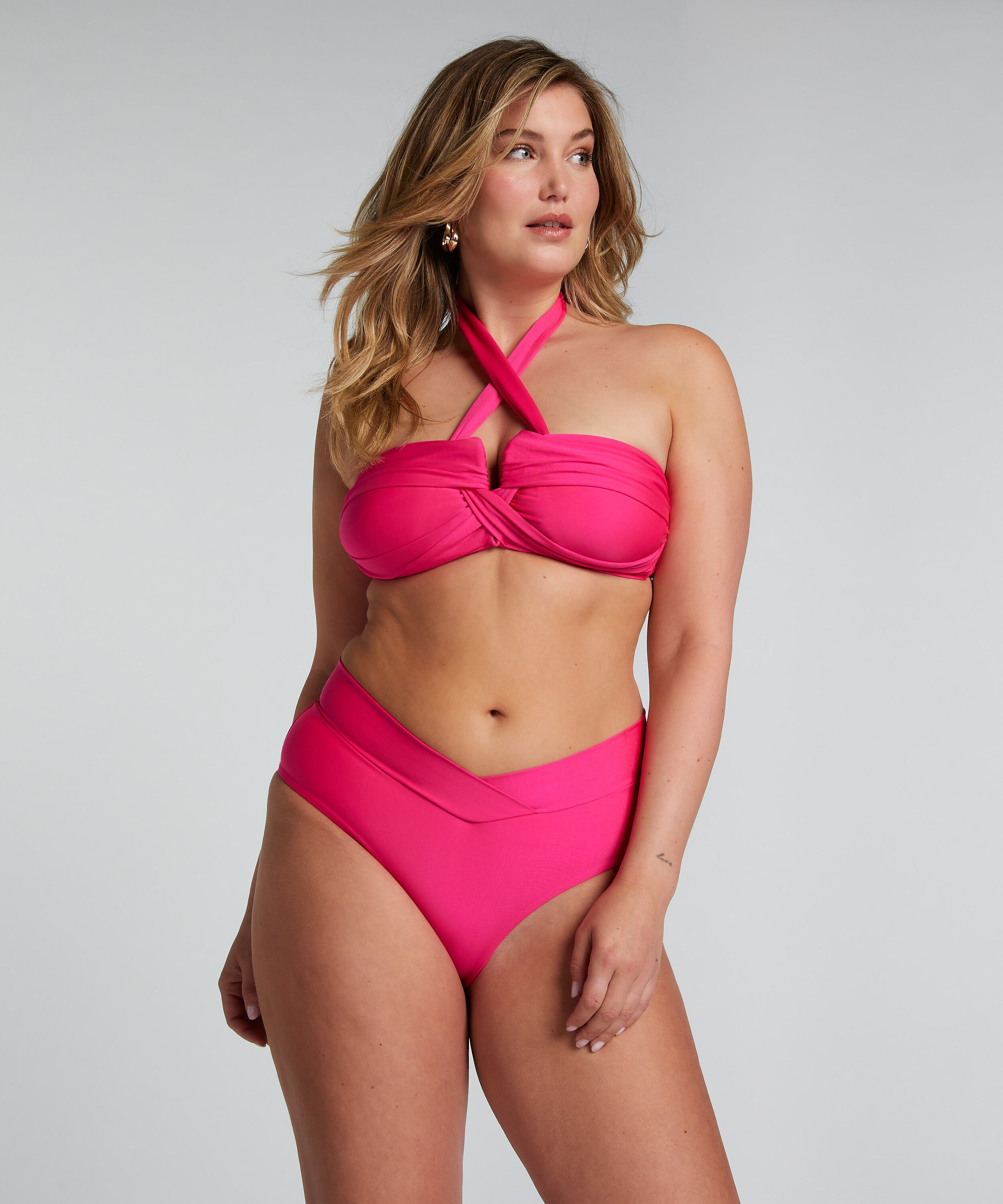 Bikini Slip Rio Naples, Rosa