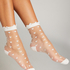 1 Paar Fashion-Socken, Weiß