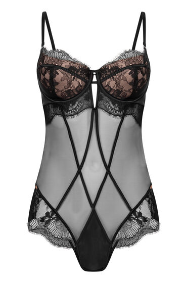 Thumbnail - Hunkemöller Body Tiah Schwarz