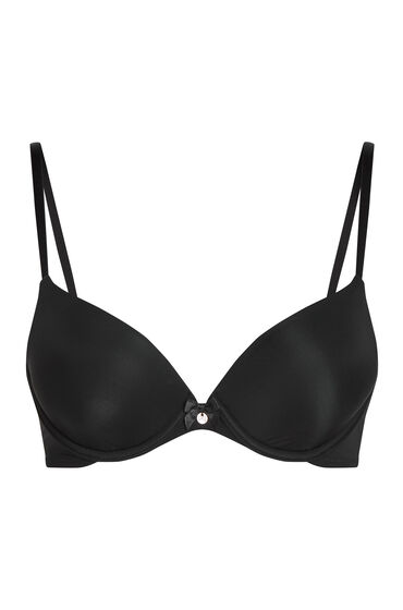 Thumbnail - Hunkemöller Vorgeformter Bügel-BH Plunge Schwarz