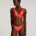 Triangel-Bikini-Top Luxe, Rot