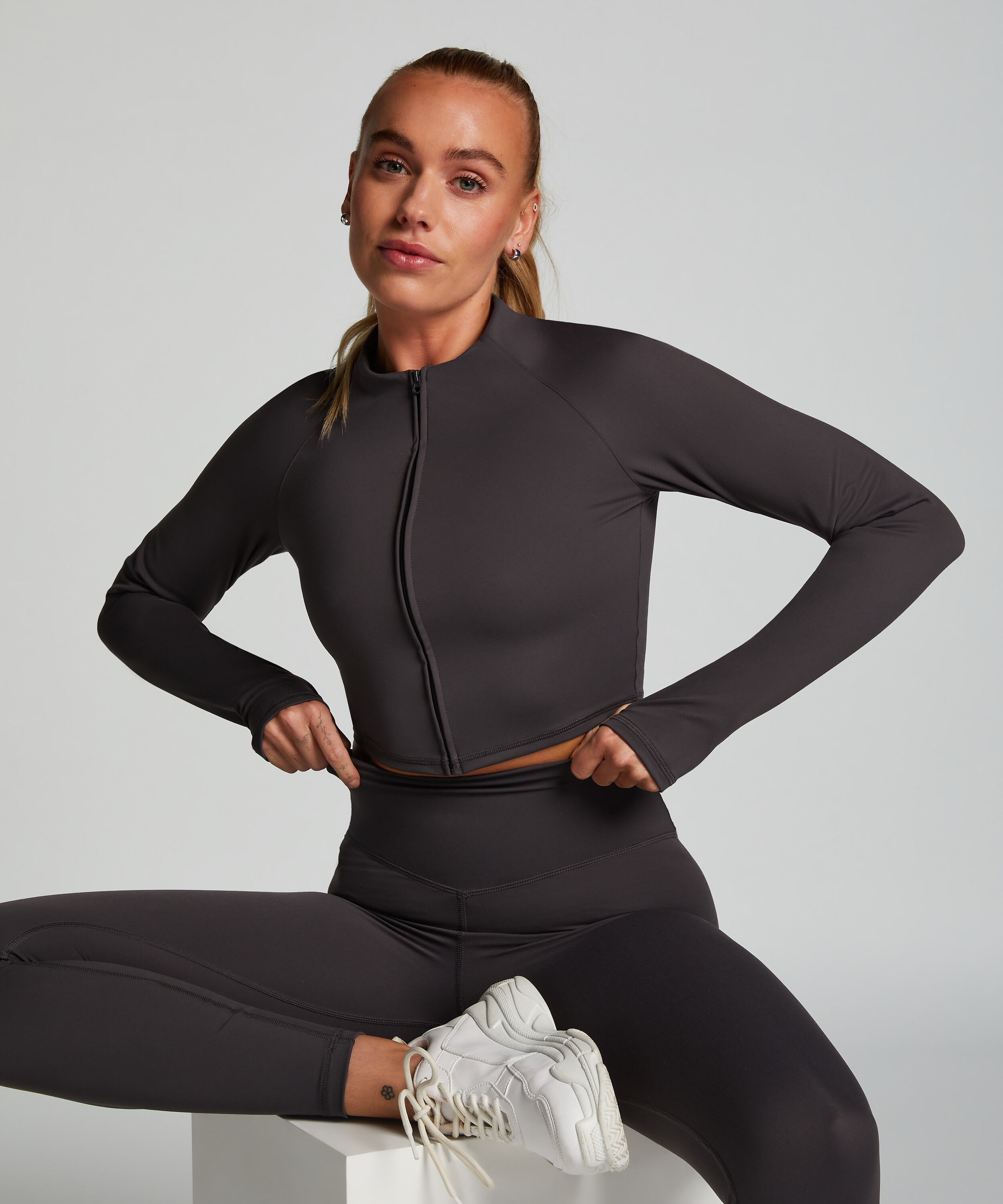 HKMX Sportjacke, Grau HKMX Sportjacke, Grau