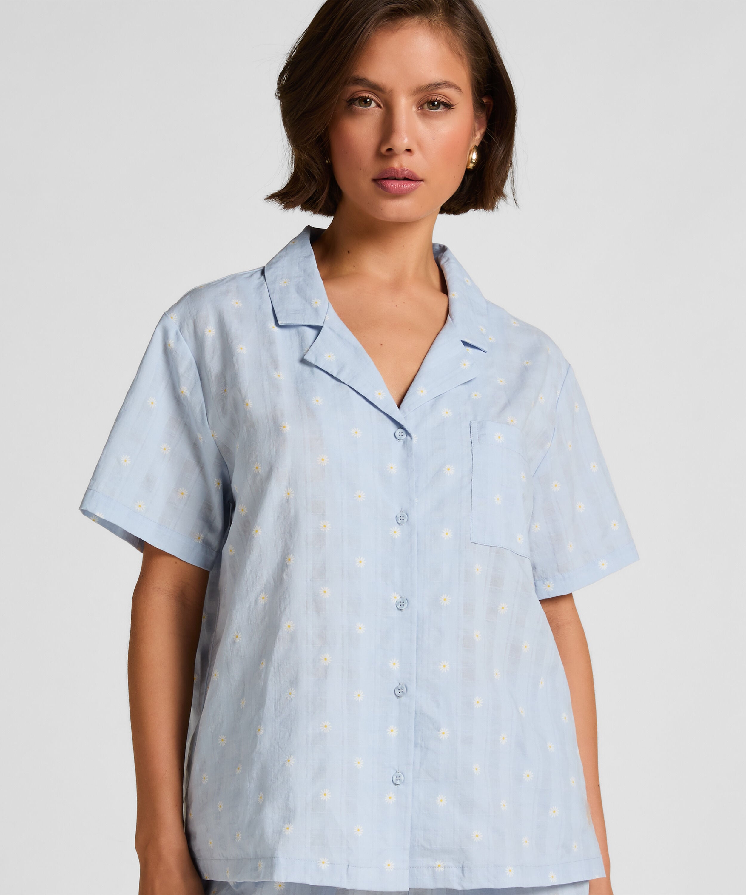 Jacket Woven, Blau