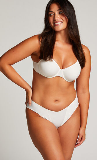 Slip Satin Fleece, Wei&szlig;