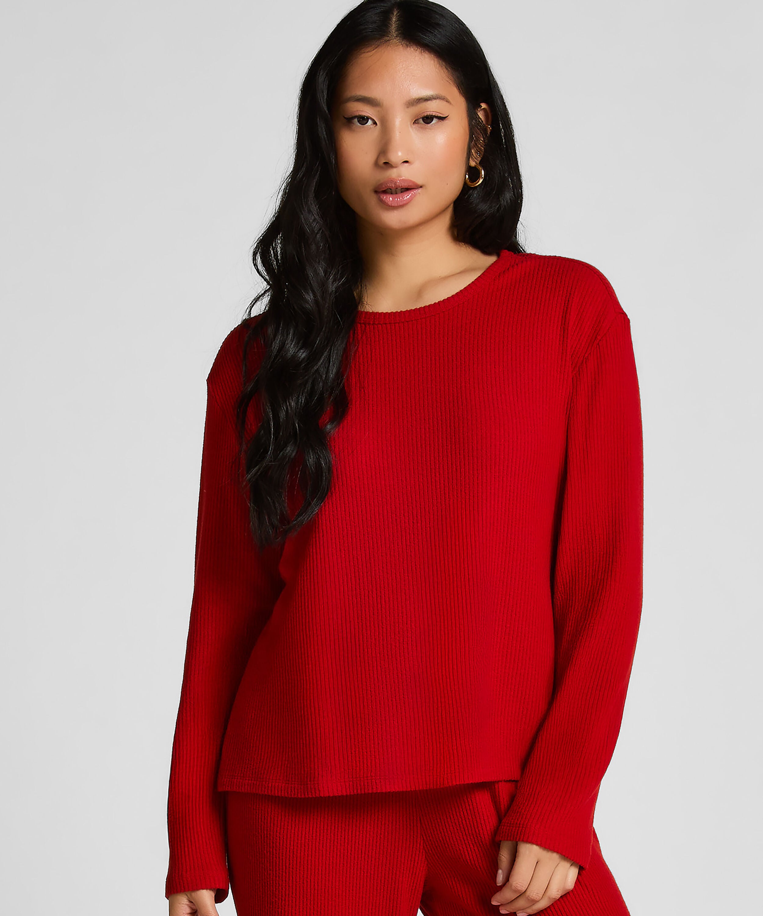Pyjamatop Jersey, Rot Pyjamatop Jersey, Rot