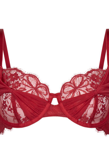 Thumbnail - Hunkemöller Marianna Unwattierter Bügel-BH Rot