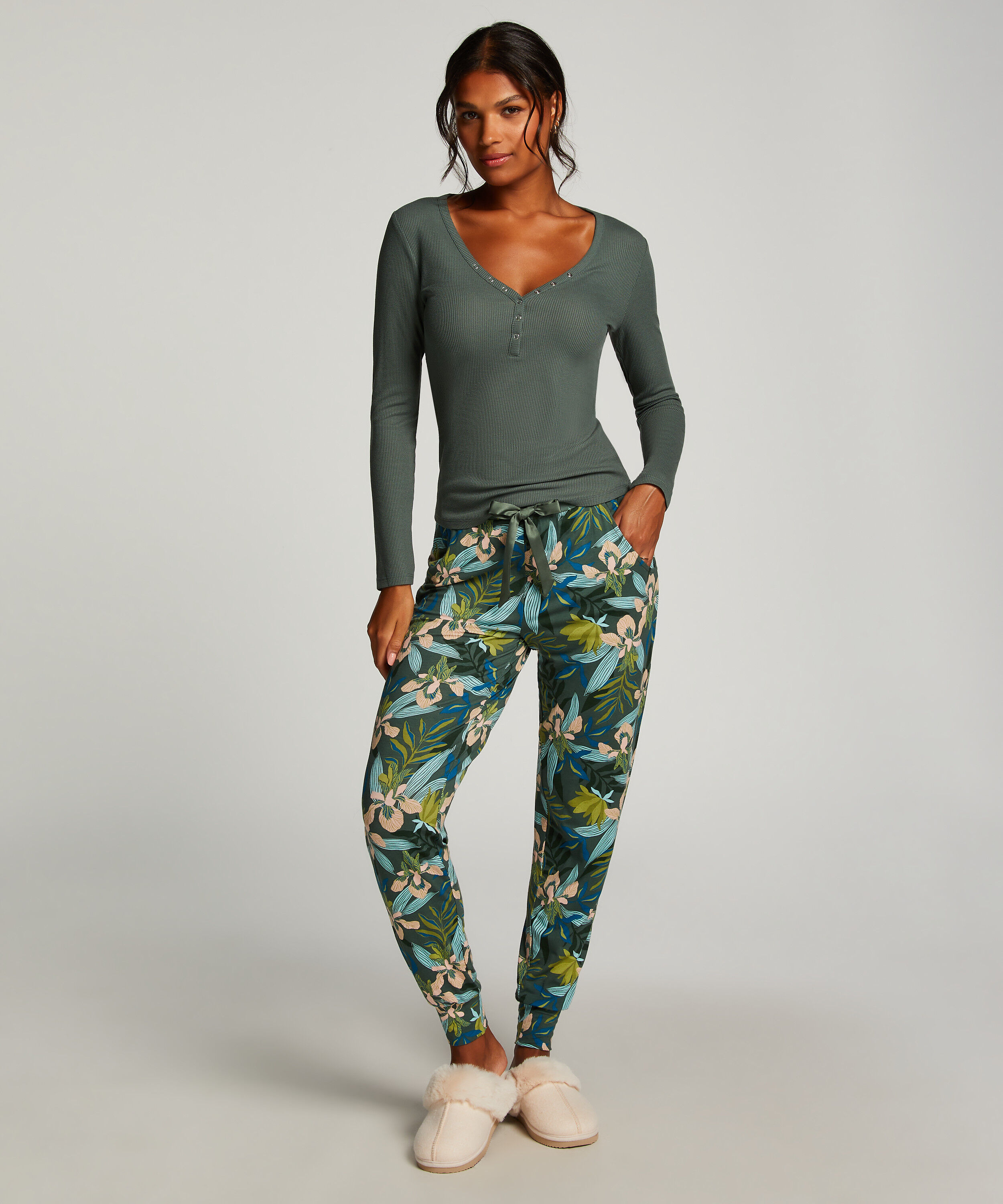 Tall Pyjamahose Jersey Hosen Hunkemoller
