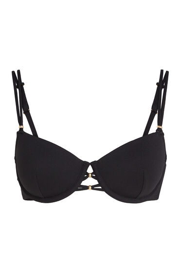 Thumbnail - Hunkemöller Bikini-Oberteil Holbox Schwarz