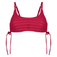 Bikini-Croptop Tied Down, Rot