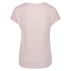 Kurzarm-Pyjamatop Loose Fit, Rose