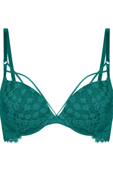 Thumbnail - Hunkemöller Vorgeformter Maximizer-Bügel-BH Daisy Grün