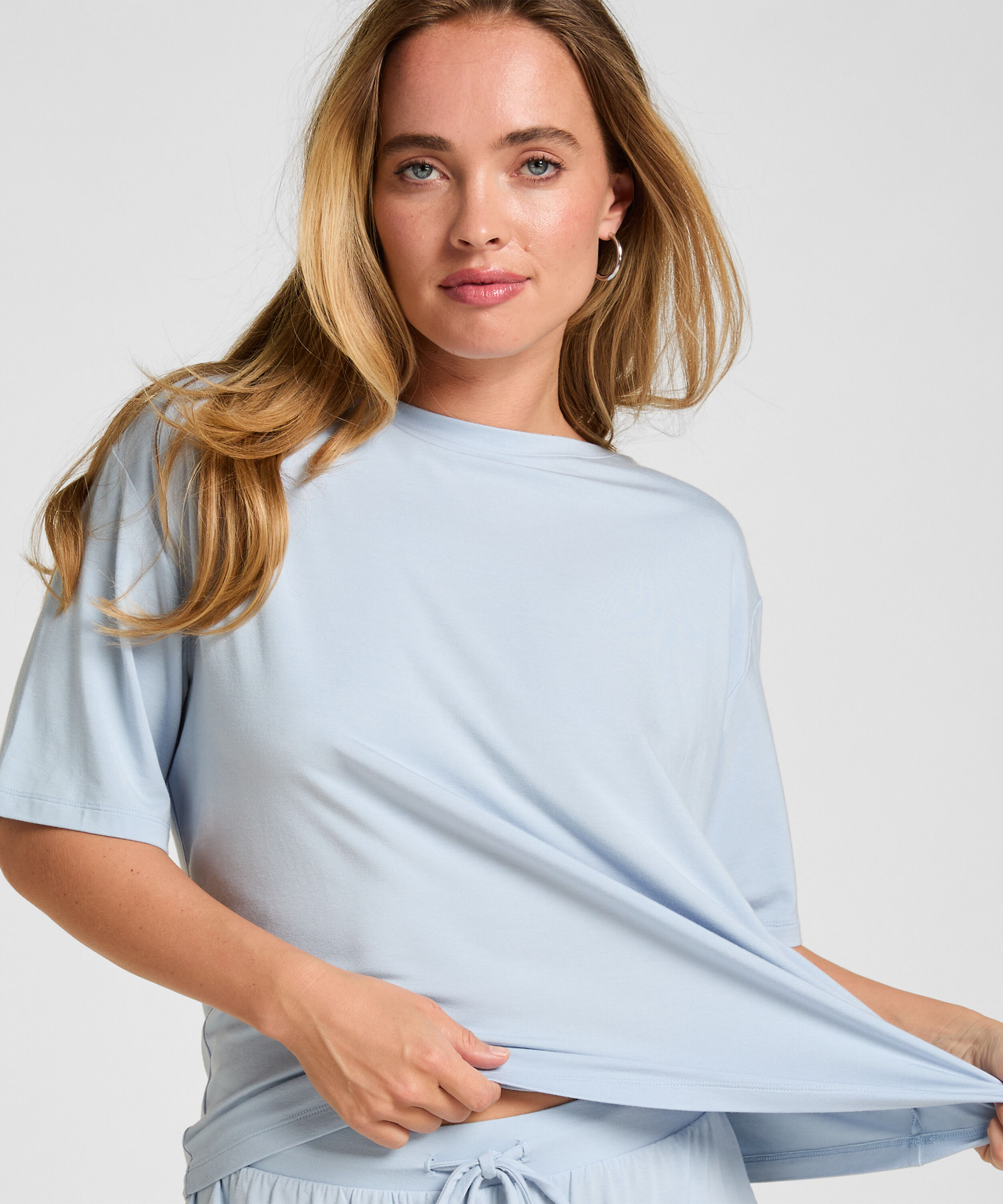 Pyjama Oberteil Jersey Kurzarm