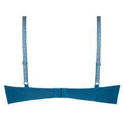 Vorgeformter B&uuml;gel-BH Plunge, Blau