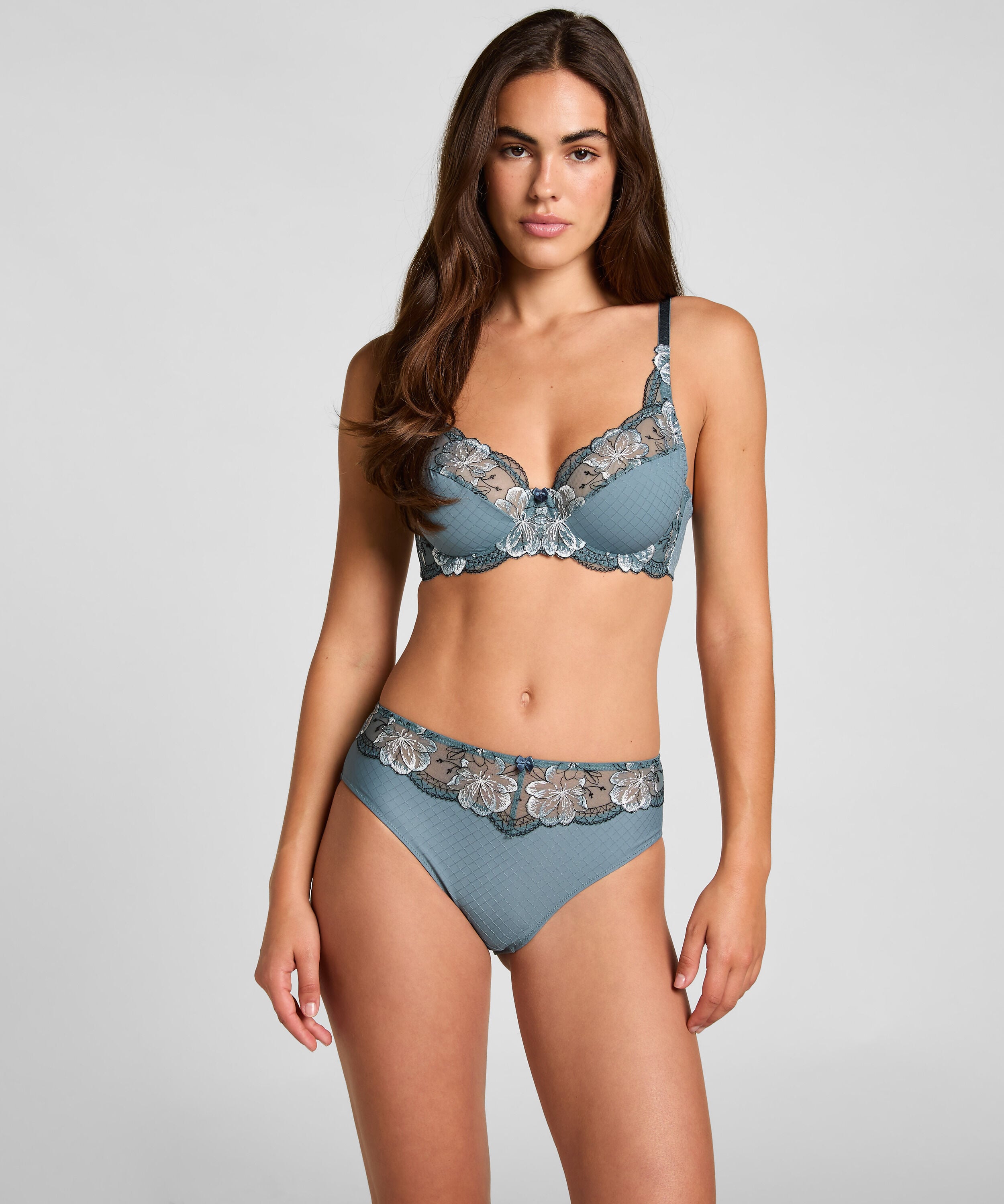 High Waist Brazilian Helena, Blau High Waist Brazilian Helena, Blau