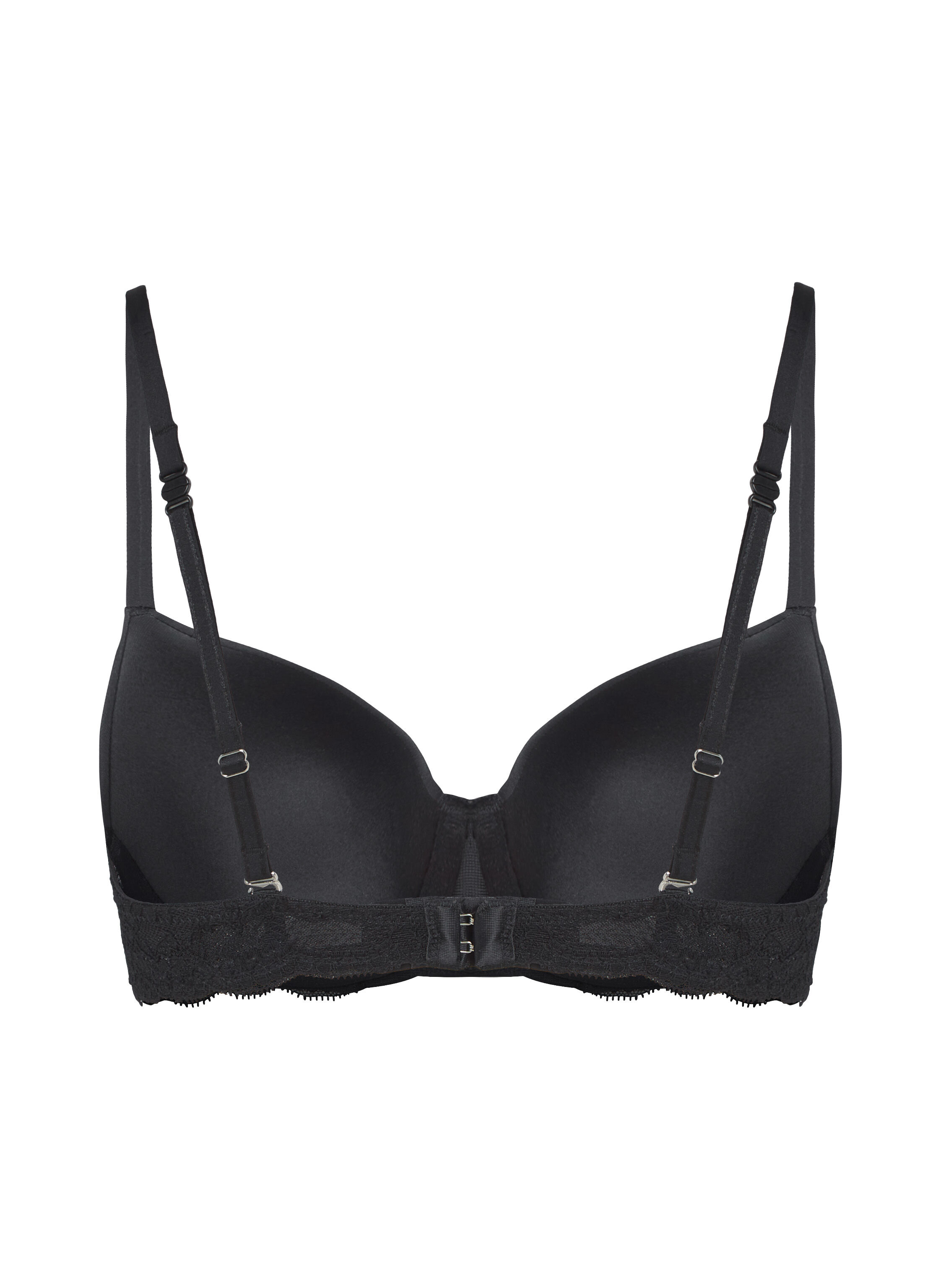 Hunkemöller Vorgeformter Bügel-BH Plunge In Weiß – Mit Verstellbaren Trägern, 3×2 Haken, Auch In Großen Körbchen