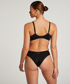 Unwattierter B&uuml;gel-BH Diva, Schwarz