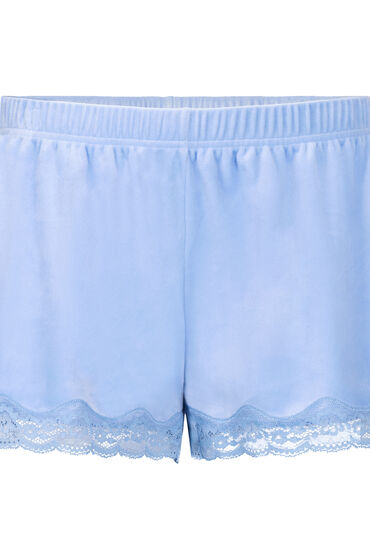 Thumbnail - Hunkemöller Samit-Spitzen-Short Blau