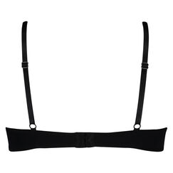 Vorgeformter B&uuml;gel-BH Plunge, Schwarz