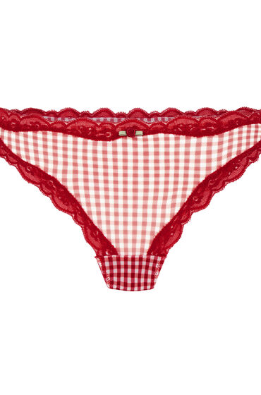 Thumbnail - Hunkemöller String mit hohem Beinausschnitt Liz Rot